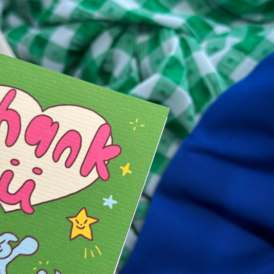 THANK U mini card